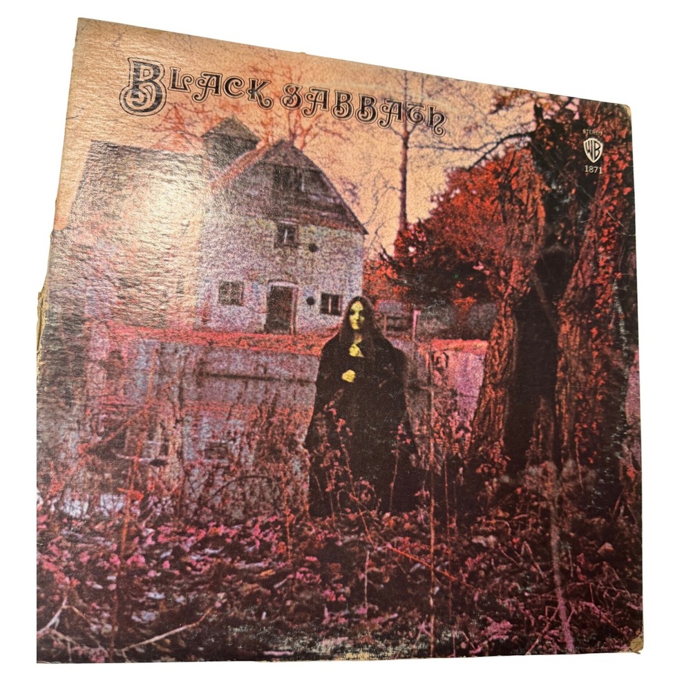 Black Sabbath Self-Titled Vinyl LP Warner Bros WS 1871 Heavy Metal Classic